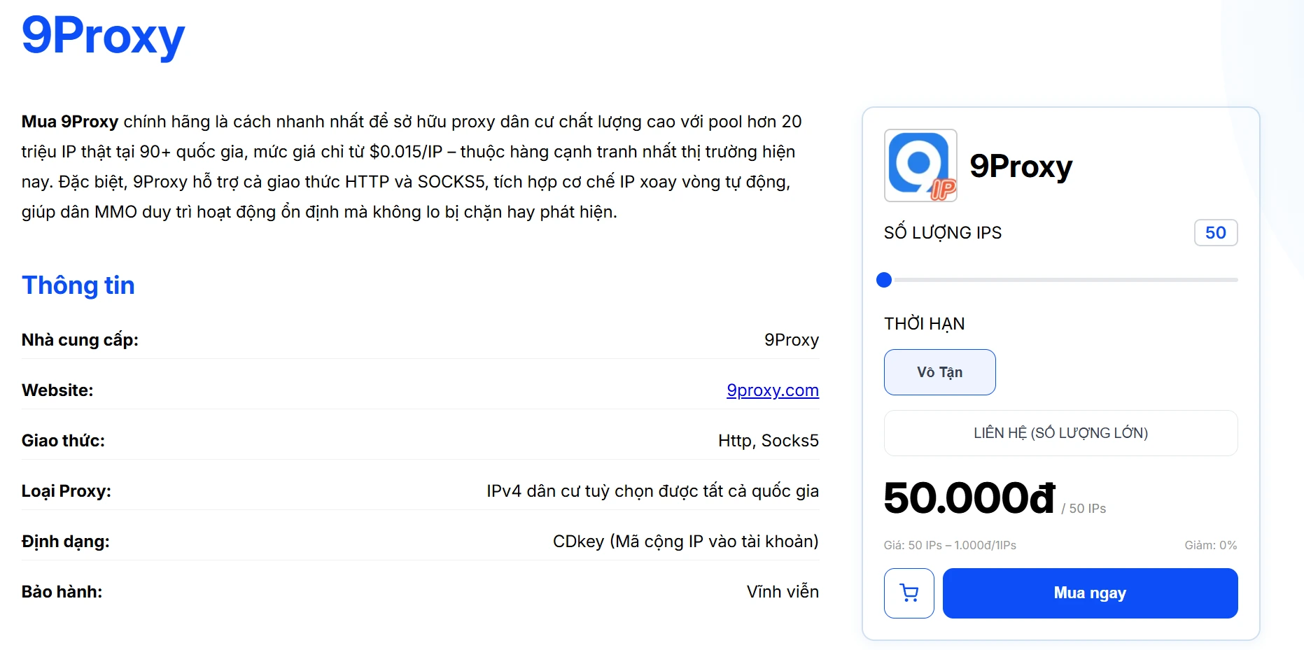 Mua 9proxy tại Vieproxy