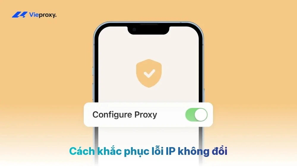 Cách khắc phục lỗi IP không đổi