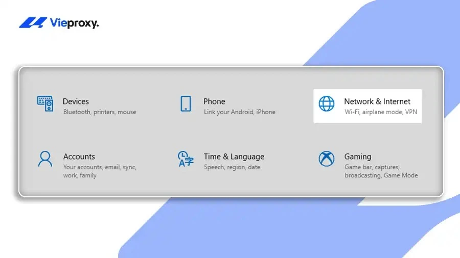 Cách Tắt Proxy Trên Windows Nhanh Nhất bước 1