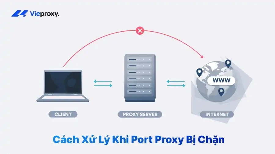 Cách Xử Lý Khi Port Proxy Bị Chặn
