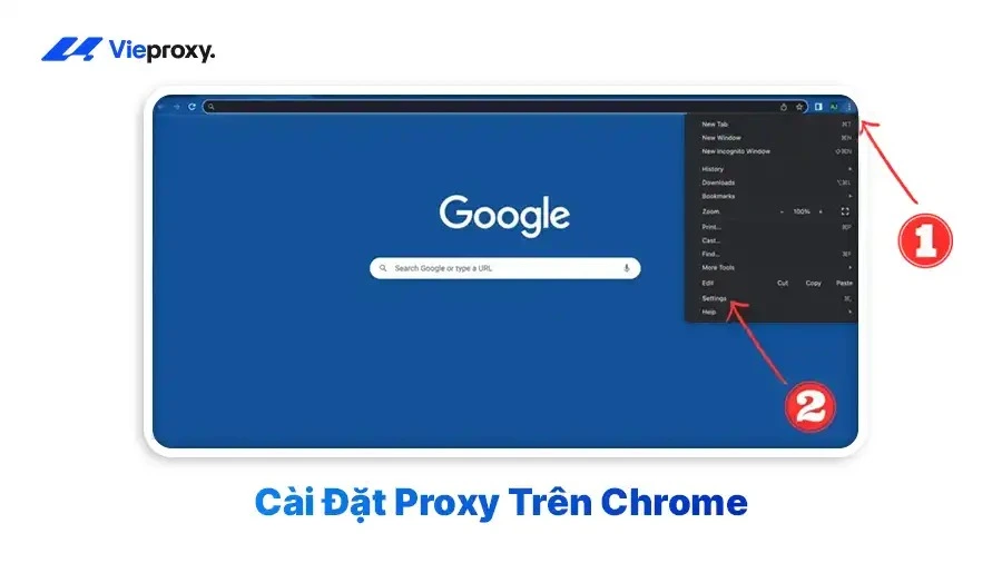 Cài Đặt Proxy Trên Chrome