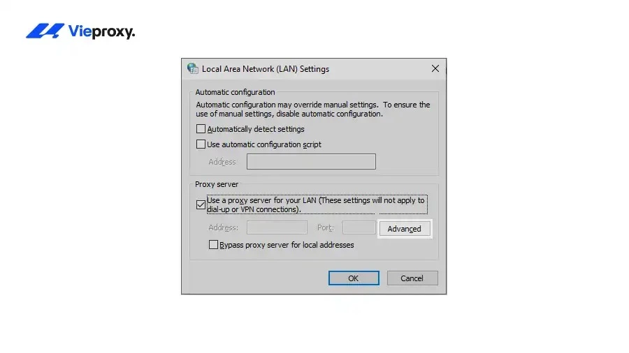 Use a proxy server for your LAN