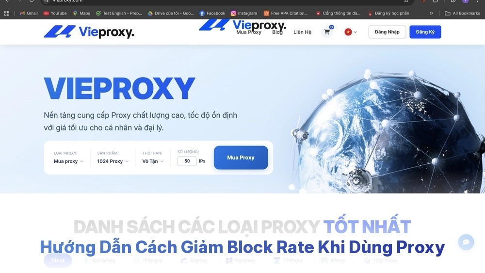 Hướng Dẫn Cách Giảm Block Rate Khi Dùng Proxy