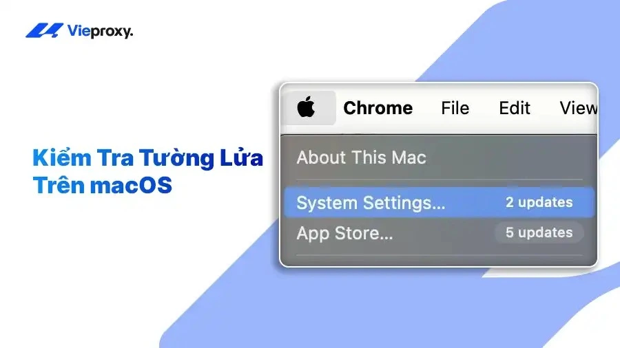 chọn System Settings