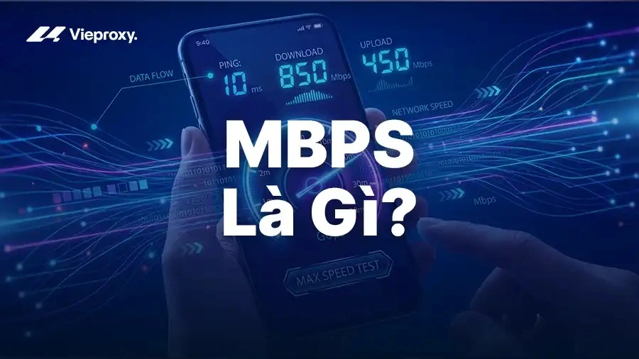 Mbps Là Gì? Hiểu Đúng Tốc Độ Mạng Khi Dùng Proxy