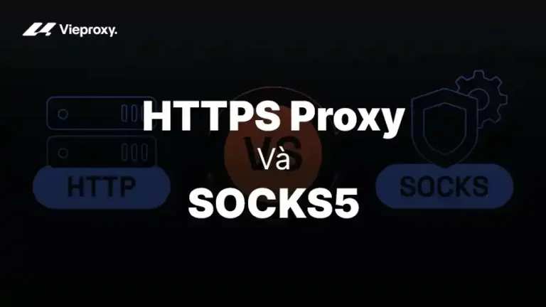 Phân Biệt HTTPS Proxy và SOCKS5: Tốc Độ, Bảo Mật, Ứng Dụng Thực Tế