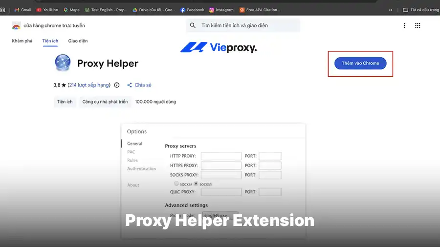 Proxy Helper Extension