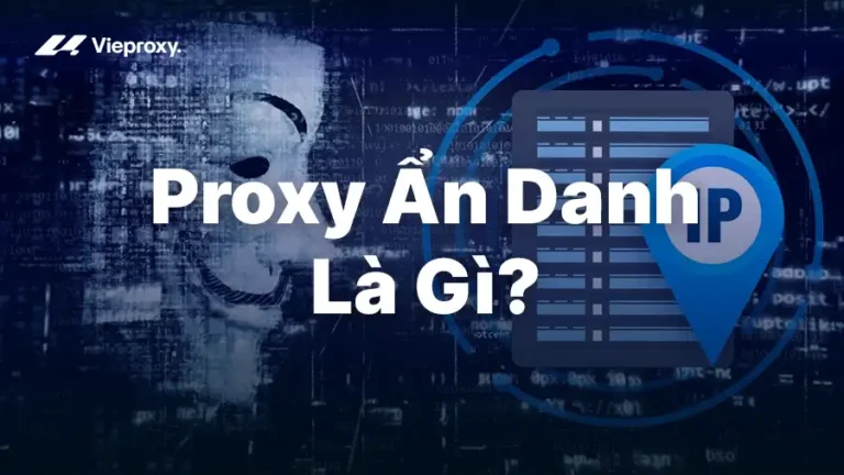 Proxy Ẩn Danh Là Gì? 3 Cấp Độ Quan Trọng, Cách Hoạt Động Bạn Nên Biết