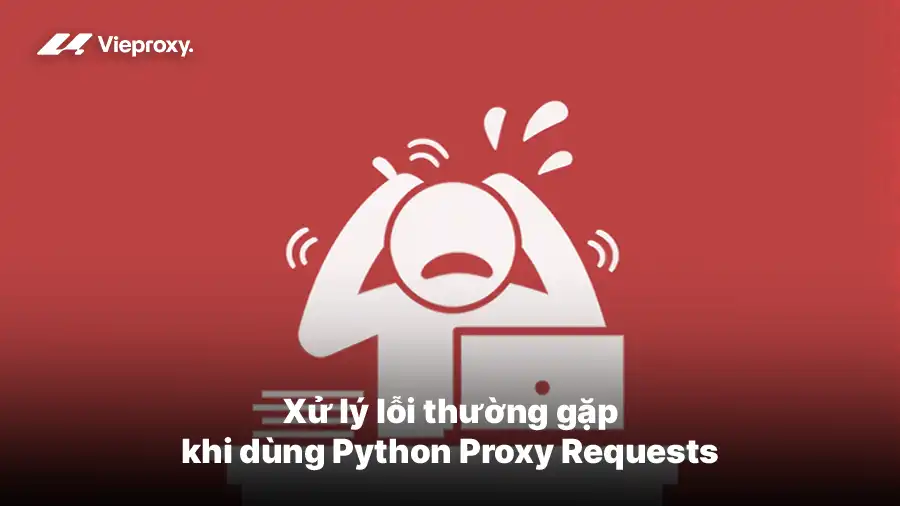 Xử lý lỗi thường gặp khi dùng Python Proxy Requests