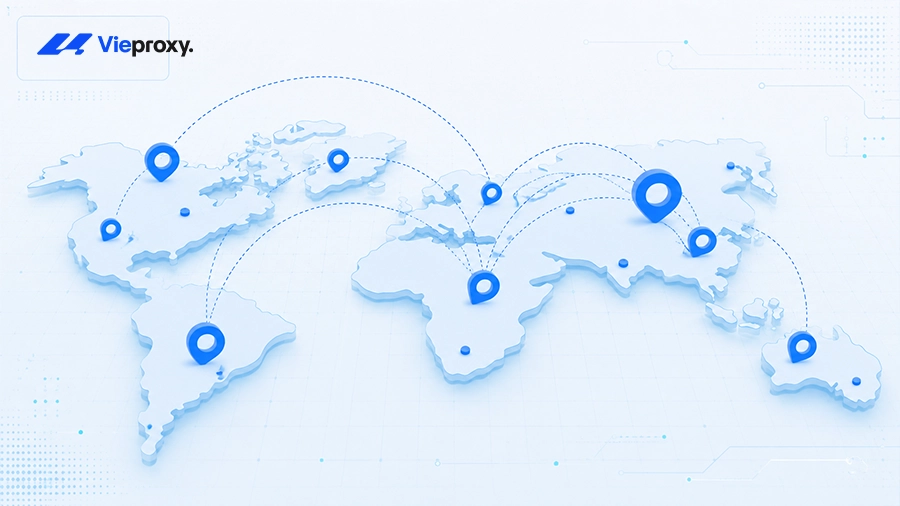 ịnh Vị Proxy Gần Khu Vực Địa Lý Của Website Đích